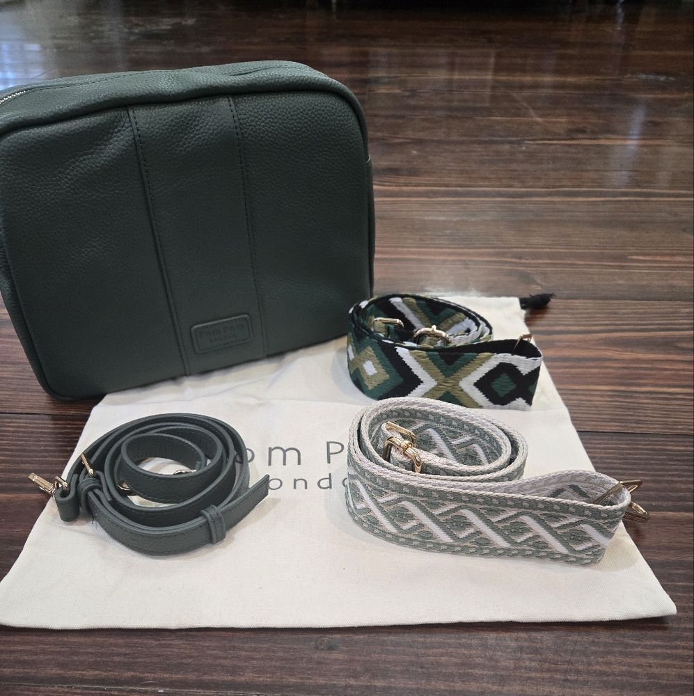 Pom Pom London City Plus Heritage Green NWOT